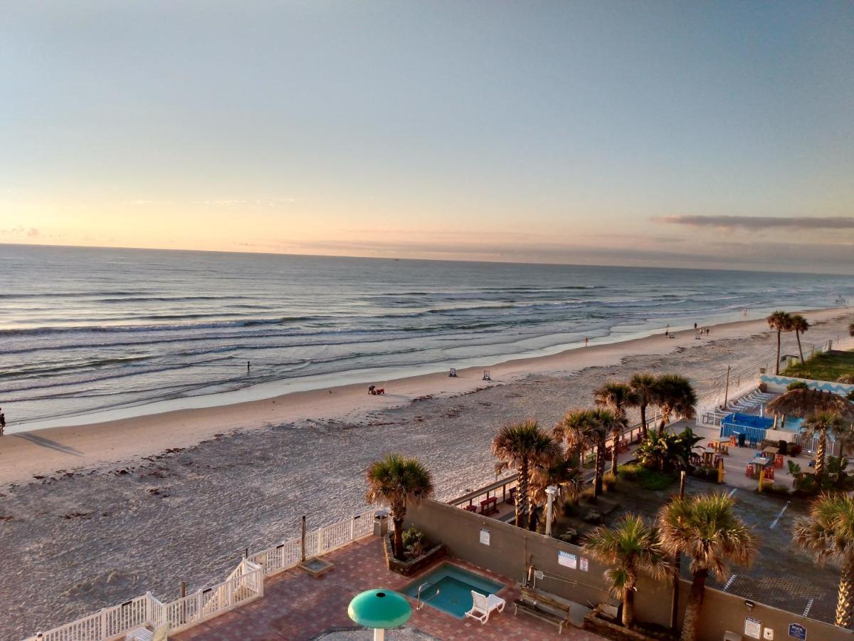Ocean Balmy Warm Healing Breeze Under Sapphire Sky Year Round On Sunny Balcony Apartment Daytona Beach Exterior foto